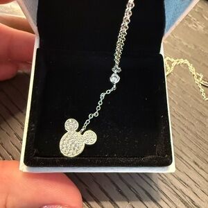 Disney Silver Mickey Mouse Necklace